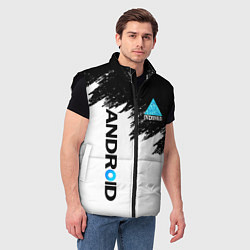 Мужской жилет DETROIT BECOME HUMAN, цвет: 3D-черный — фото 2