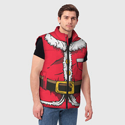 Мужской жилет Санта, цвет: 3D-черный — фото 2