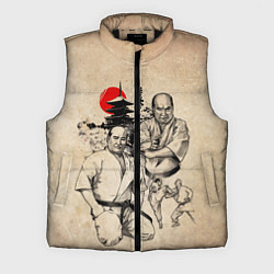 Мужской жилет Масутацу Ояма, цвет: 3D-черный