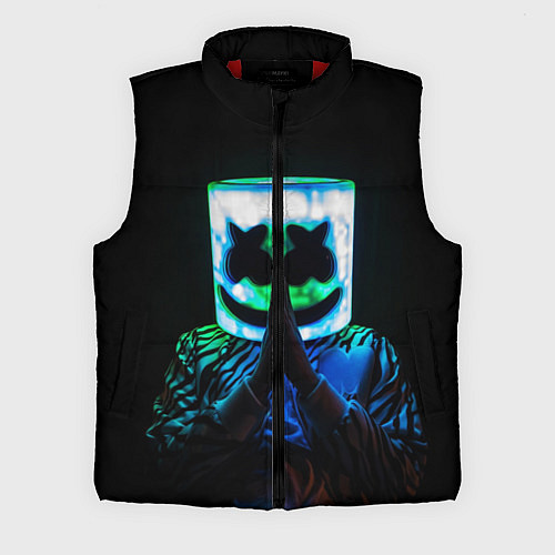 Мужской жилет Marshmello / 3D-Красный – фото 1