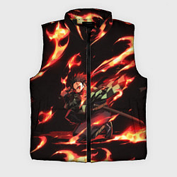 Мужской жилет KIMETSU NO YAIBA, цвет: 3D-черный