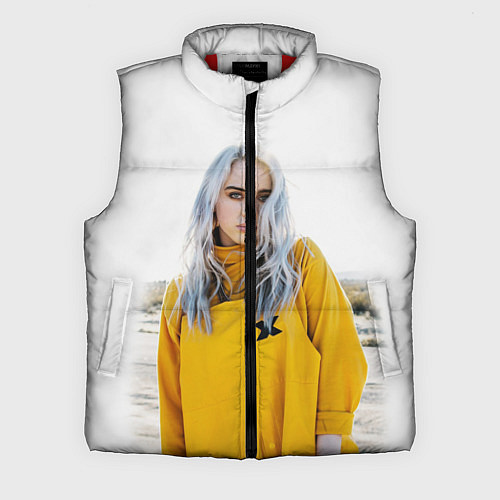 Мужской жилет BILLIE EILISH / 3D-Красный – фото 1