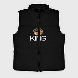 Мужской жилет Король, цвет: 3D-черный