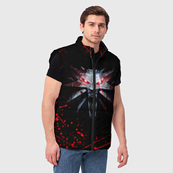 Мужской жилет ВЕДЬМАК, цвет: 3D-черный — фото 2