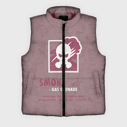 Мужской жилет Smoke R6s / 3D-Красный – фото 1