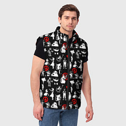 Мужской жилет Banksy, цвет: 3D-черный — фото 2