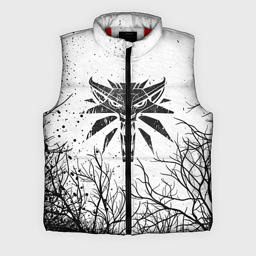 Мужской жилет ВЕДЬМАК / 3D-Красный – фото 1