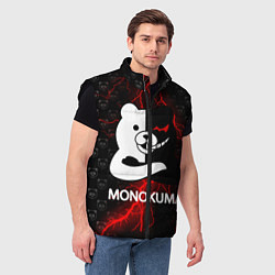Мужской жилет MONOKUMA, цвет: 3D-черный — фото 2