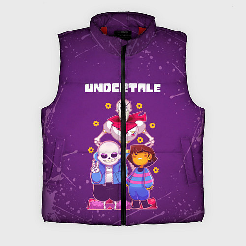 Мужской жилет UNDERTALE / 3D-Красный – фото 1