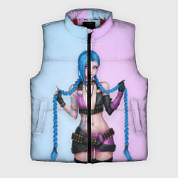 Мужской жилет League of Legends Jinx, цвет: 3D-красный