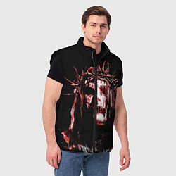 Мужской жилет Слипнот джои, цвет: 3D-черный — фото 2