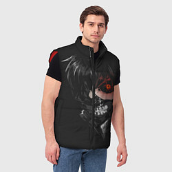 Мужской жилет Tokyo Ghoul, цвет: 3D-красный — фото 2