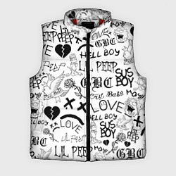 Мужской жилет LIL PEEP LOGOBOMBING, цвет: 3D-красный