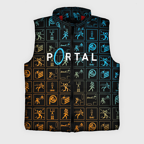 Мужской жилет PORTAL / 3D-Красный – фото 1
