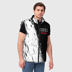 Мужской жилет AUDI, цвет: 3D-светло-серый — фото 2