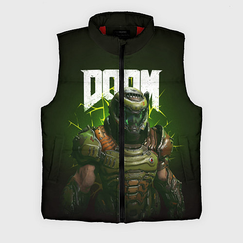 Мужской жилет Doom Eternal / 3D-Красный – фото 1