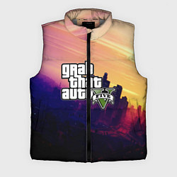 Мужской жилет GTA 5, цвет: 3D-светло-серый