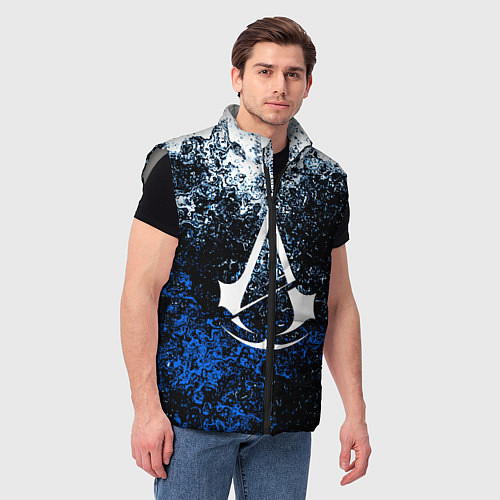 Мужской жилет ASSASSINS CREED / 3D-Светло-серый – фото 3