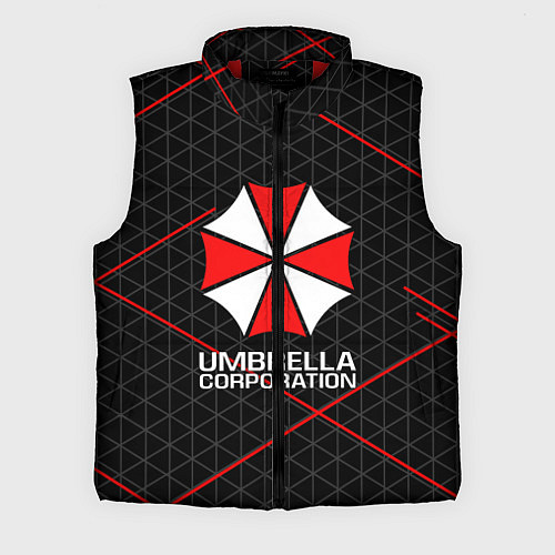 Мужской жилет UMBRELLA CORP / 3D-Красный – фото 1