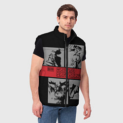 Мужской жилет Cowboy Bebop anime, цвет: 3D-черный — фото 2