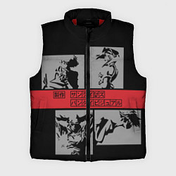 Мужской жилет Cowboy Bebop anime, цвет: 3D-красный