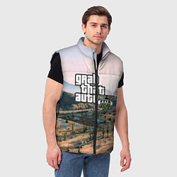 Мужской жилет Grand Theft Auto 5, цвет: 3D-черный — фото 2