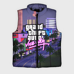 Мужской жилет Grand Theft Auto Vice City, цвет: 3D-черный