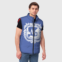 Мужской жилет Физфак МГУ, цвет: 3D-красный — фото 2