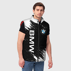 Мужской жилет BMW, цвет: 3D-красный — фото 2