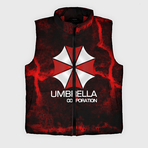 Мужской жилет UMBRELLA CORP / 3D-Красный – фото 1