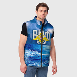Мужской жилет ВМФ, цвет: 3D-черный — фото 2