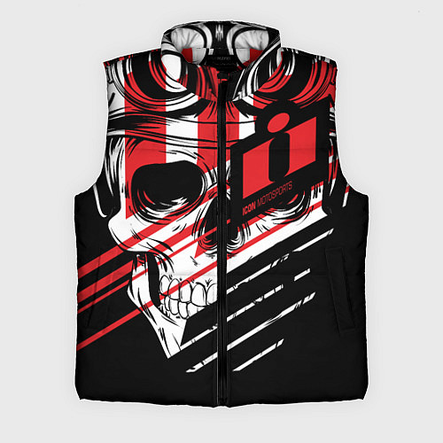 Мужской жилет Череп Icon красный / 3D-Красный – фото 1