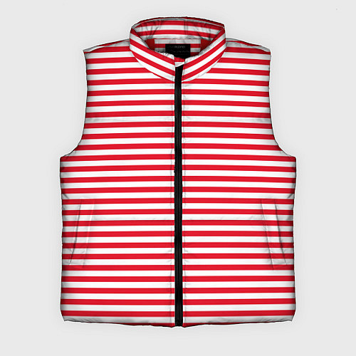 Мужской жилет Тельняшка Внутренних Войск / 3D-Красный – фото 1