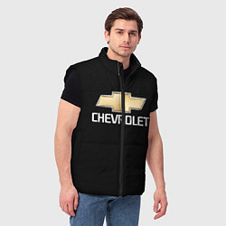 Мужской жилет CHEVROLET, цвет: 3D-черный — фото 2