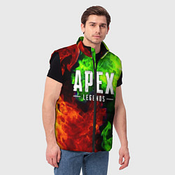 Мужской жилет APEX LEGENDS, цвет: 3D-черный — фото 2