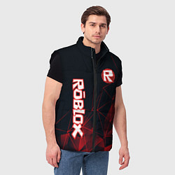 Мужской жилет ROBLOX, цвет: 3D-черный — фото 2