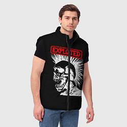 Мужской жилет The Exploited, цвет: 3D-черный — фото 2