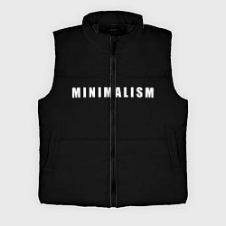 Мужской жилет Minimalism, цвет: 3D-черный