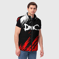 Мужской жилет DEVIL MAY CRY DMC, цвет: 3D-красный — фото 2