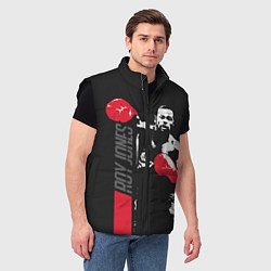 Мужской жилет Рой Джонс, цвет: 3D-черный — фото 2