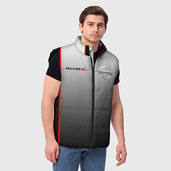 Мужской жилет NISSAN NISMO, цвет: 3D-черный — фото 2