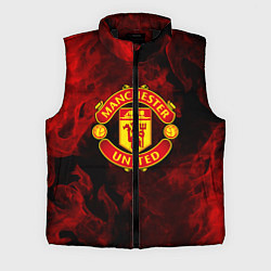 Мужской жилет МАНЧЕСТЕР ЮНАЙТЕД, цвет: 3D-черный