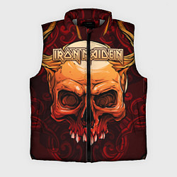 Мужской жилет Iron Maiden, цвет: 3D-светло-серый