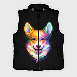 Мужской жилет Корги, цвет: 3D-светло-серый