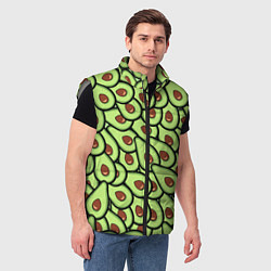 Мужской жилет АВОКАДО, цвет: 3D-светло-серый — фото 2