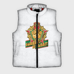 Мужской жилет Бывших не бывает погранвойска, цвет: 3D-красный
