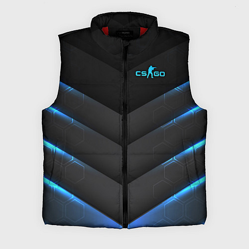 Мужской жилет Counter-Strike / 3D-Красный – фото 1