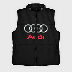 Мужской жилет AUDI, цвет: 3D-светло-серый