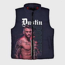 Мужской жилет Dustin Poirier, цвет: 3D-красный