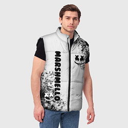 Мужской жилет Marshmello, цвет: 3D-черный — фото 2
